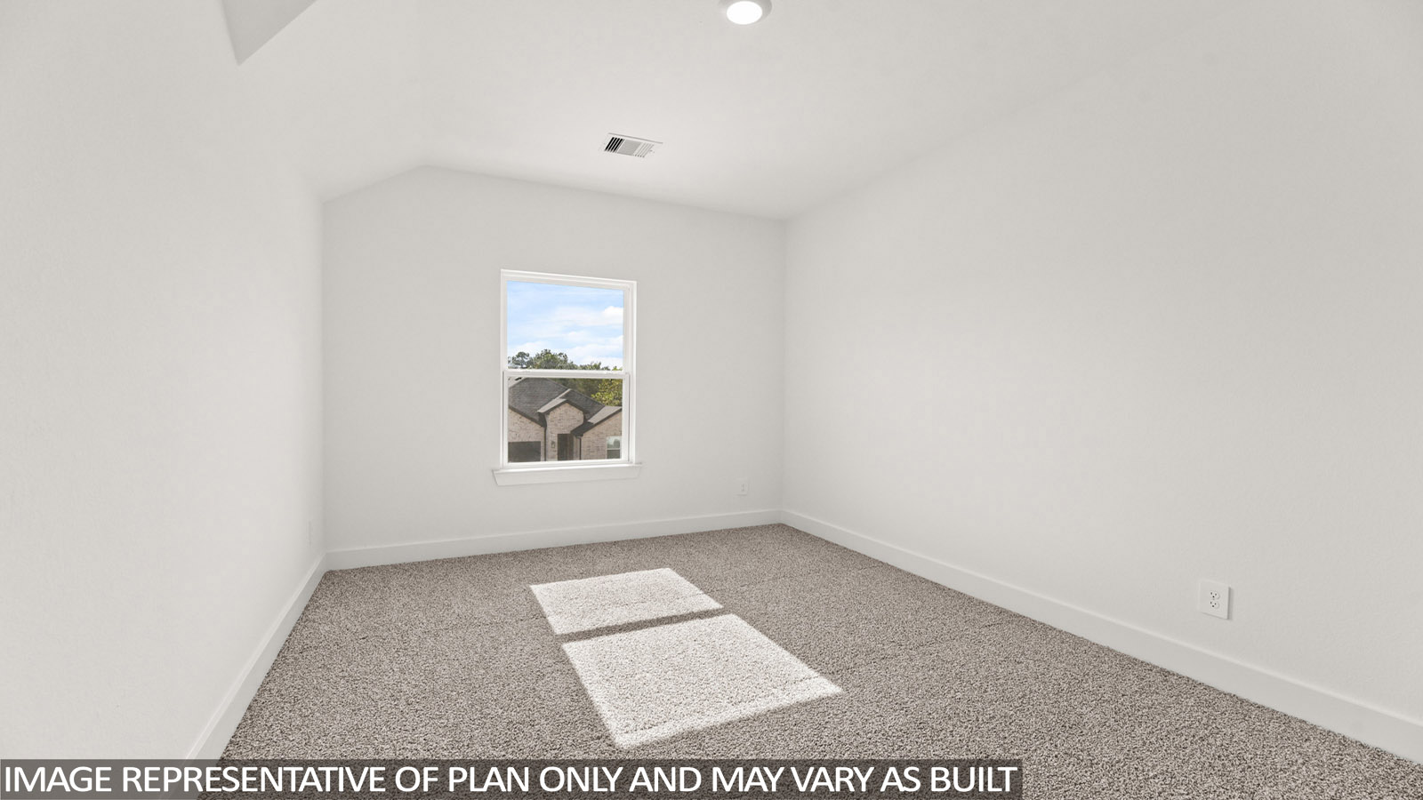 bedroom with carpet flooring and windows