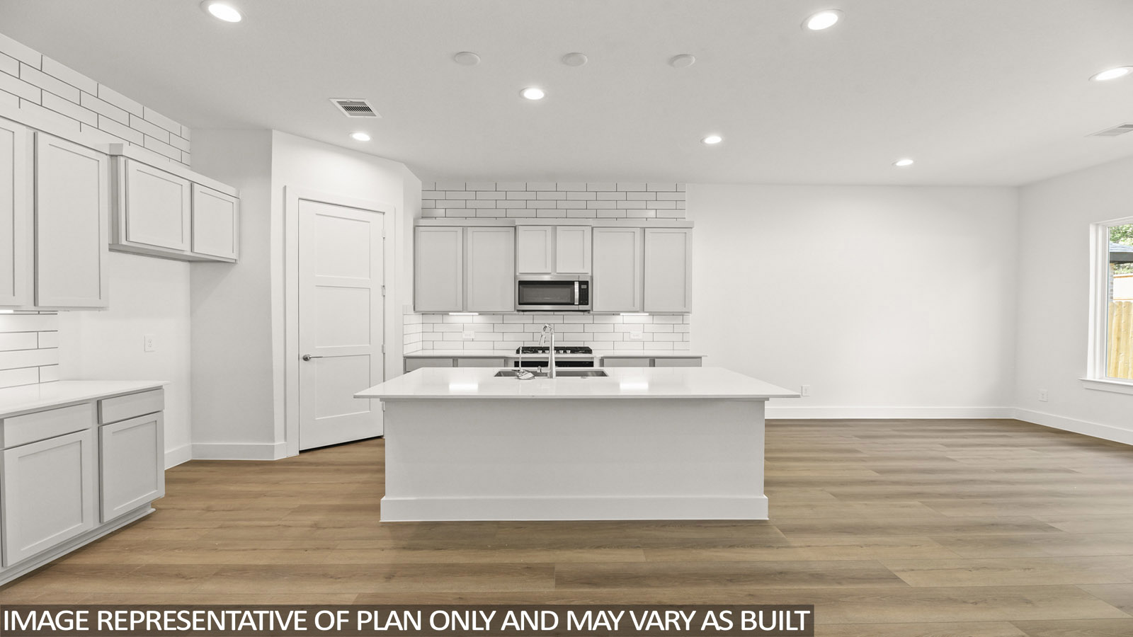 kitchen with quartz countertops and stainless steel appliances