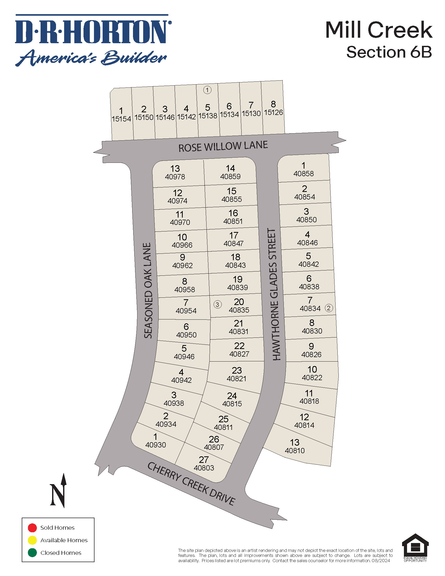 Static Lot Map