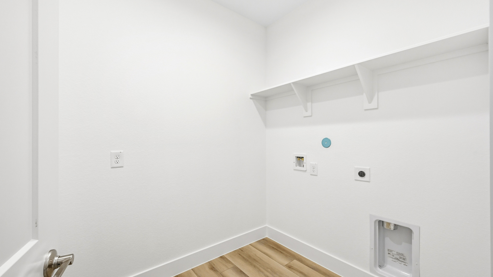 Utility room with storage