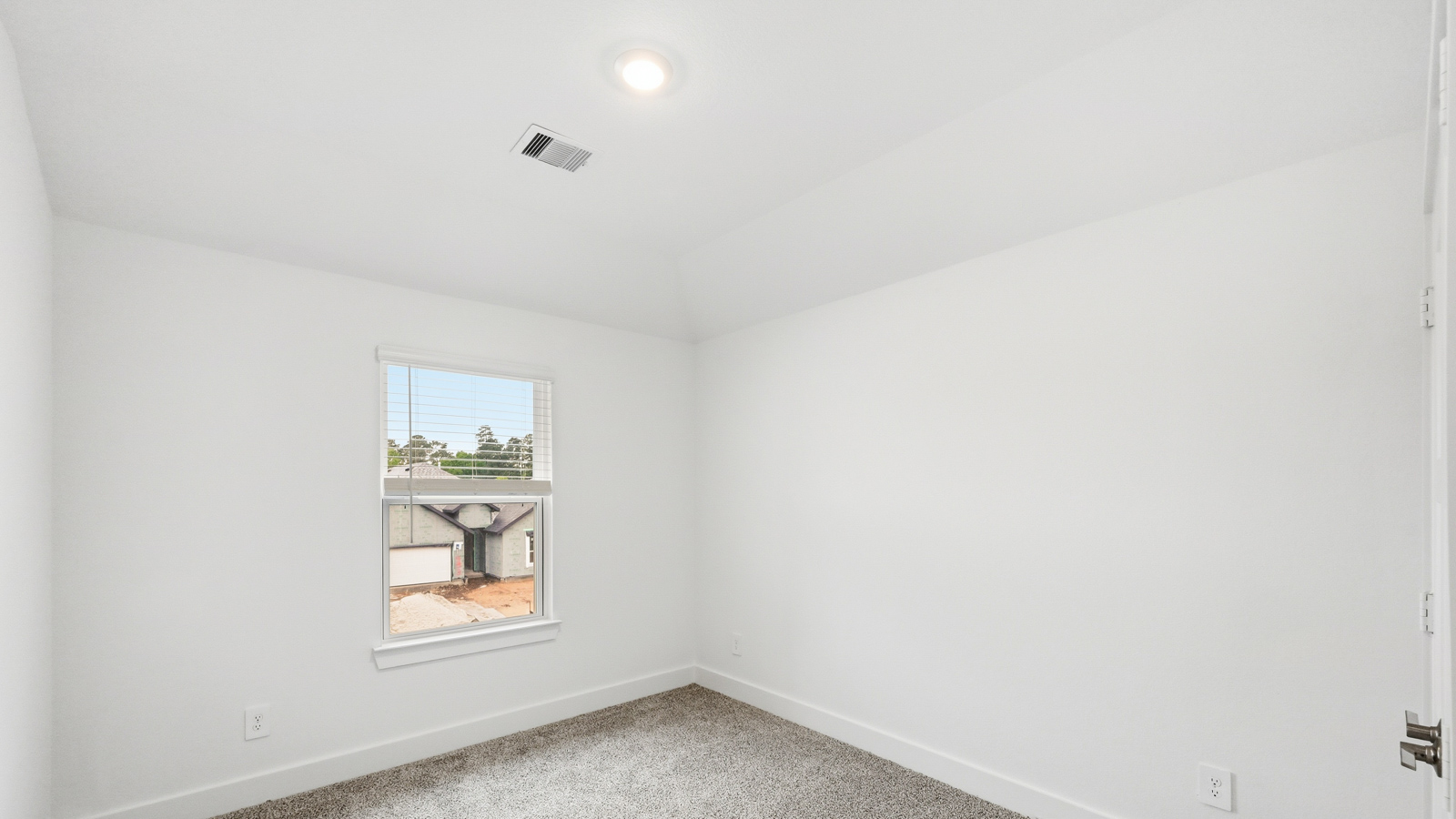 Secondary bedroom with bright windowSecondary bedroom with bright window