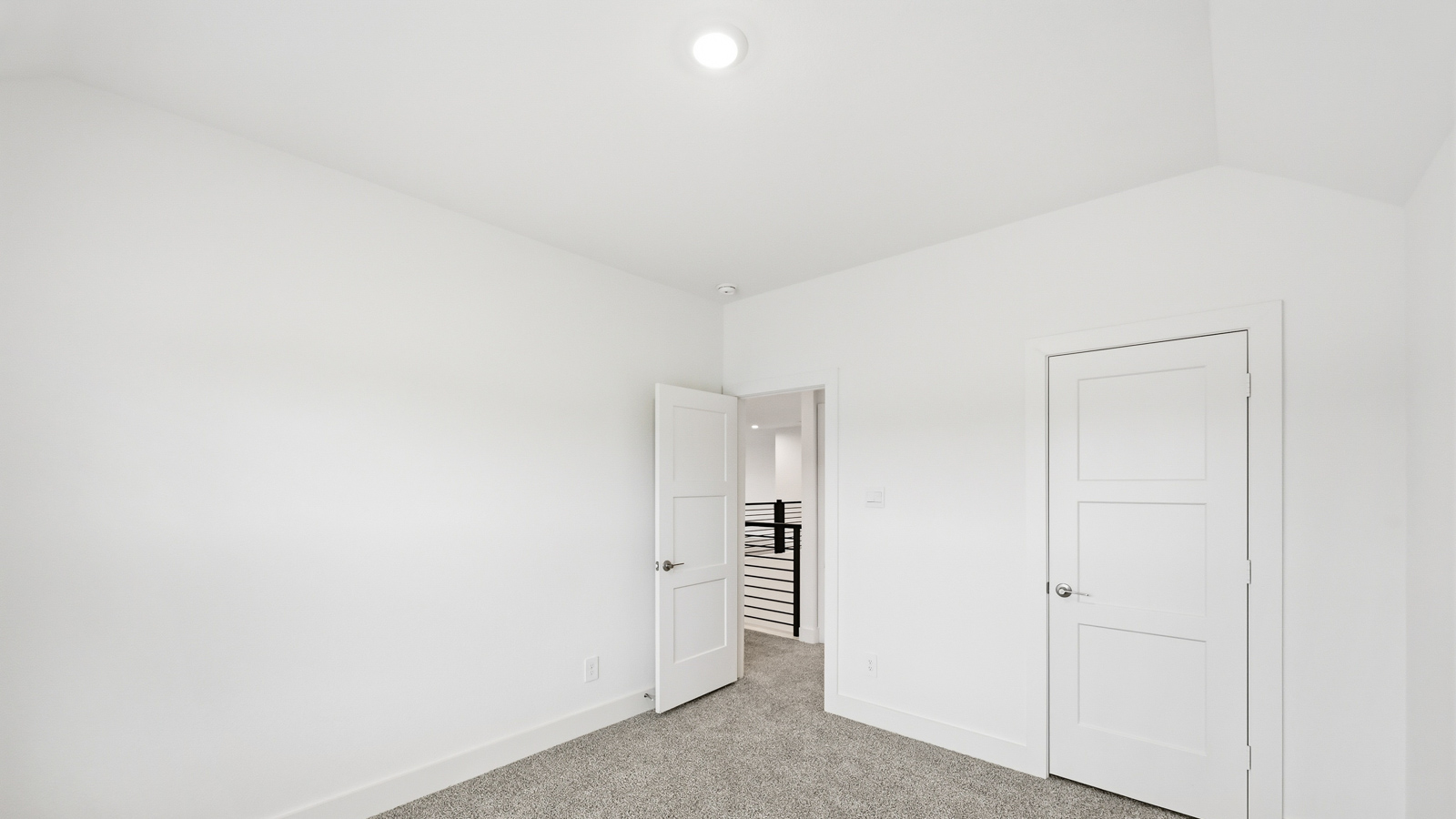 Secondary bedroom with bright window