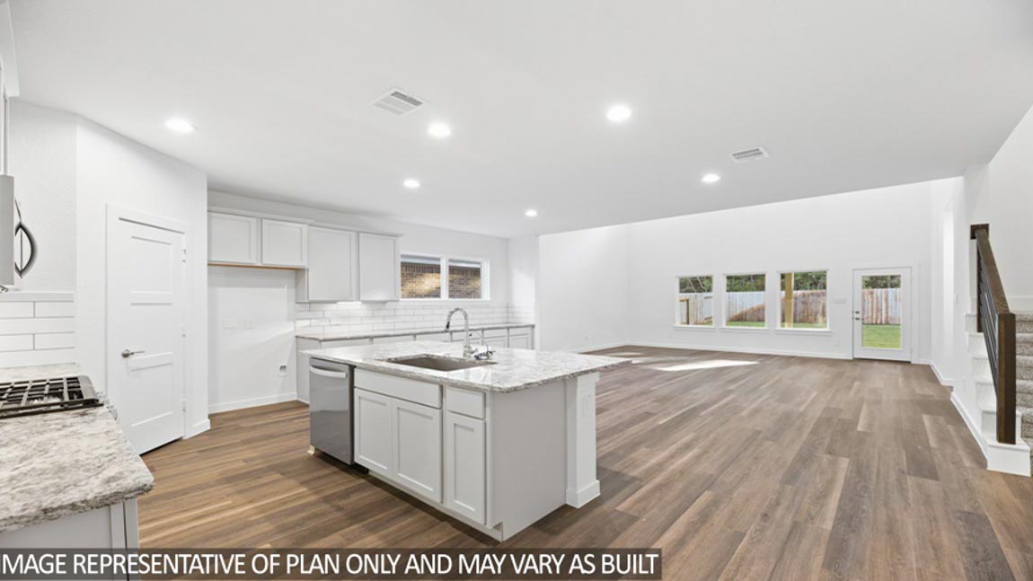 open concept living space