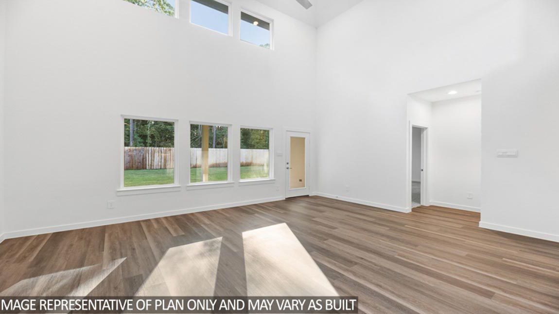 open concept living space