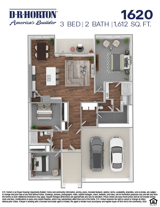 1620 Staged Rendering