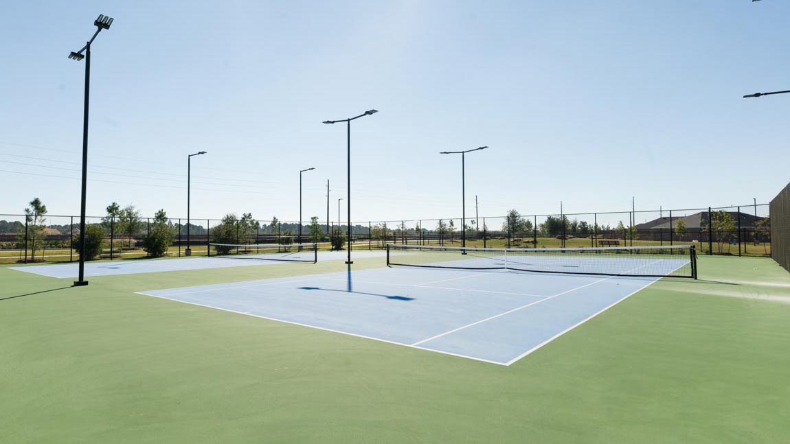 Cypress green amenity village pickleball court