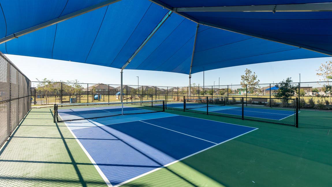 Cypress green amenity village pickleball court