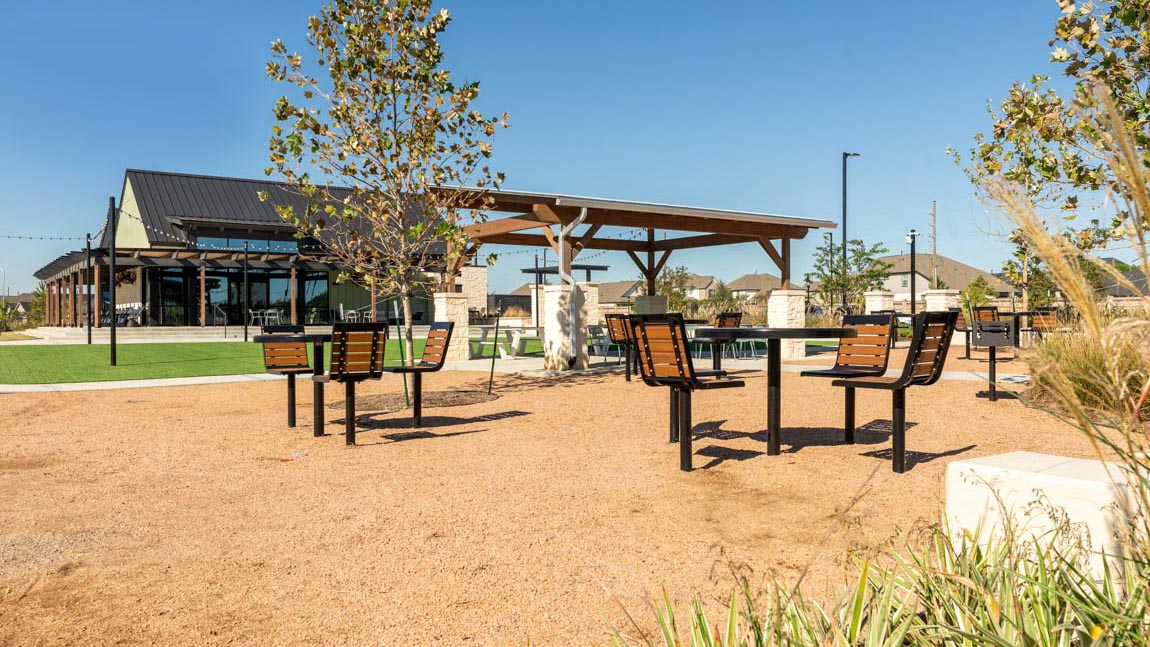 Cypress green amenity village community pavilion