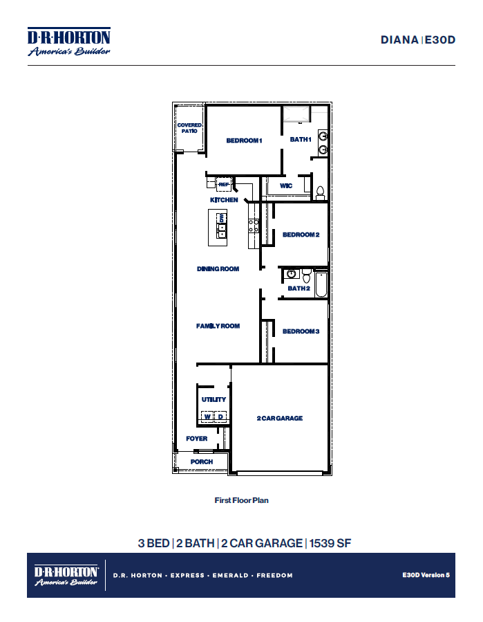 E30D floor plan.
