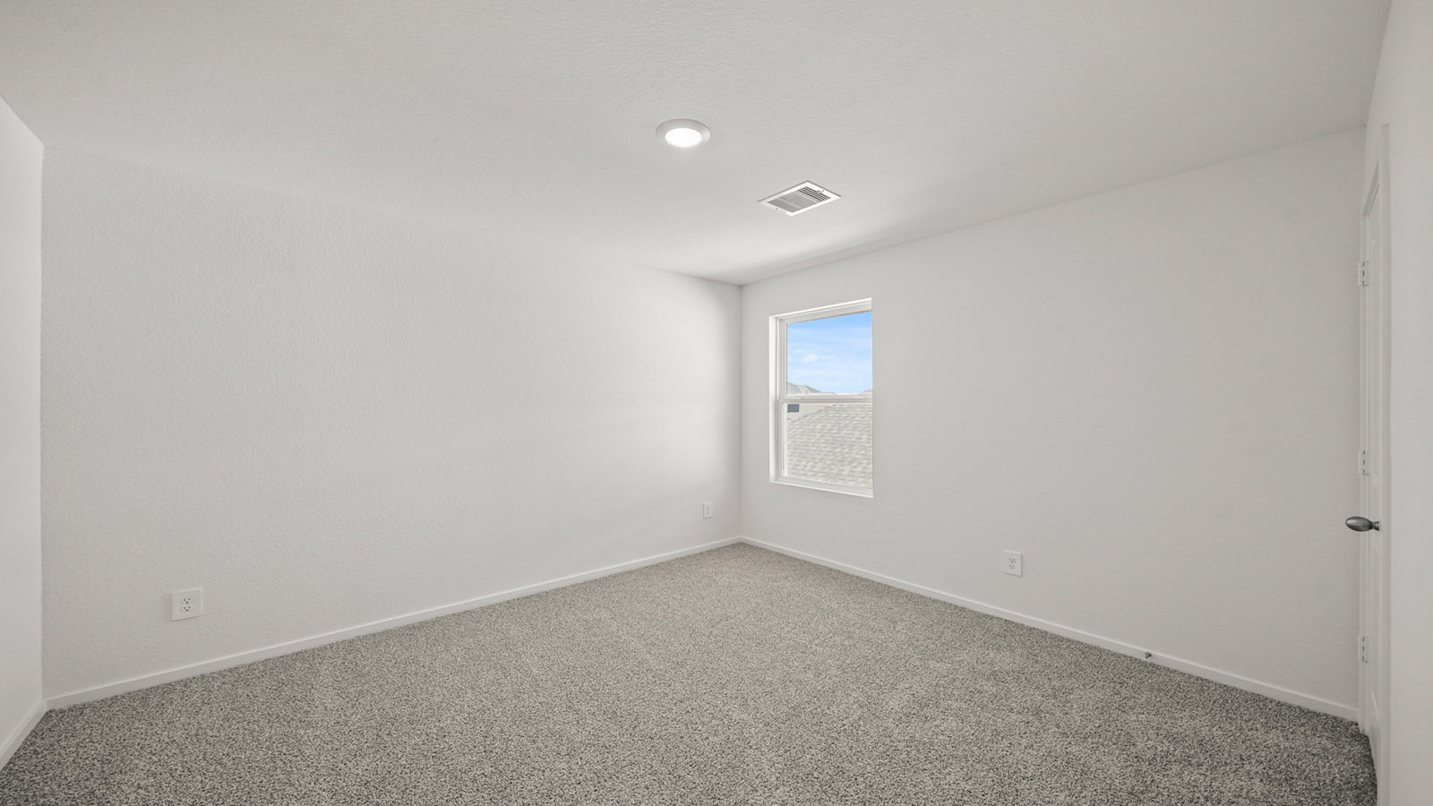 Multi-use bedroom, flex, office, study, craft, entertainment game room in this D.R. Horton new construction home