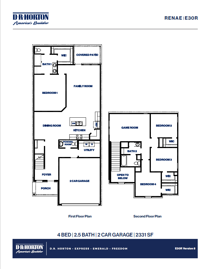 E30R floor plan.