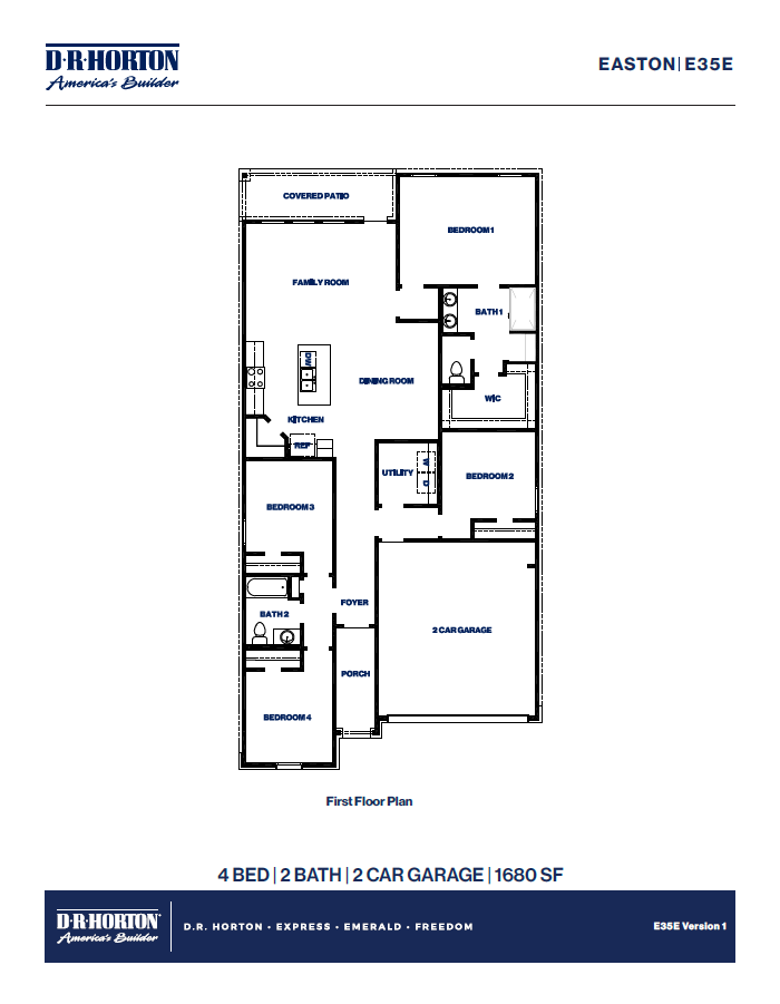 E35E floor plan.