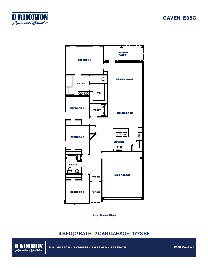 E35G floor plan.