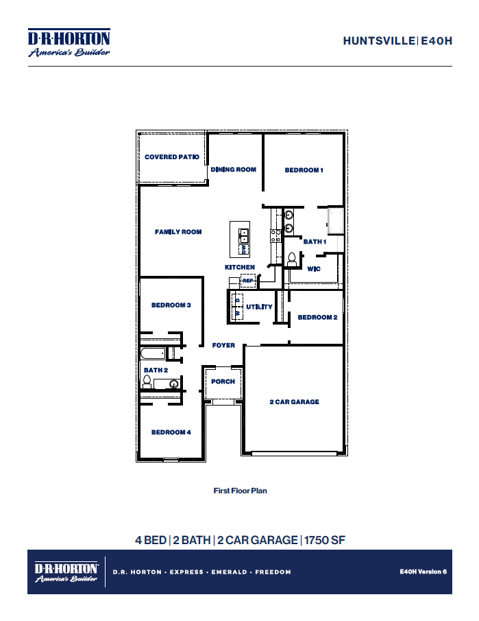 E40H floor plan.