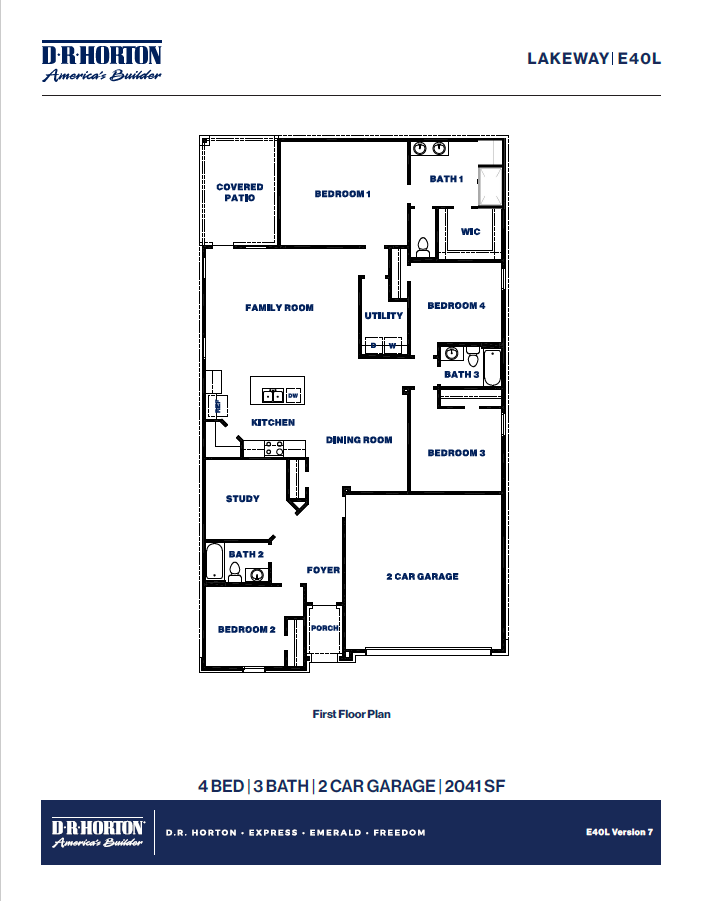 E40L floor plan.