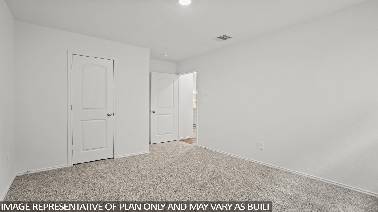 bedroom with carpet flooring in Hockley, TX
