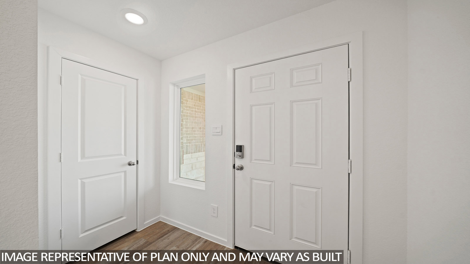 entryway with vinyl flooring