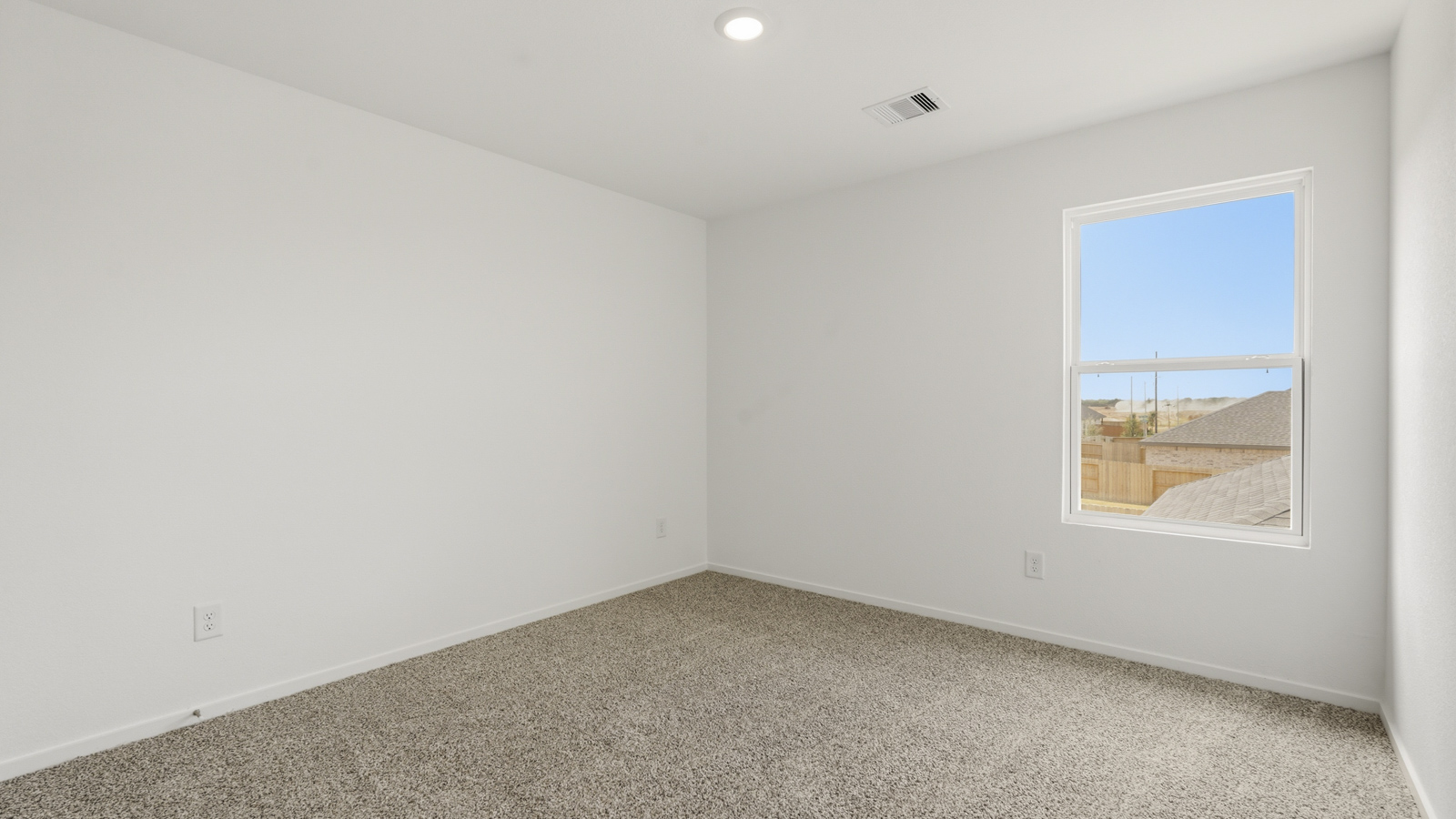 bedroom with mohawk carpet flooring in Hockley, TX