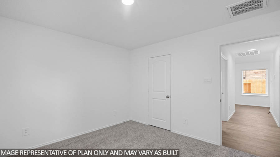 bedroom with carpet flooring in Hockley, TX