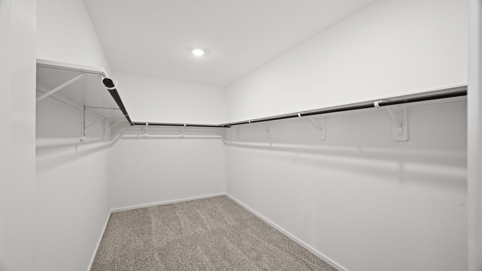 large primary walk in closet