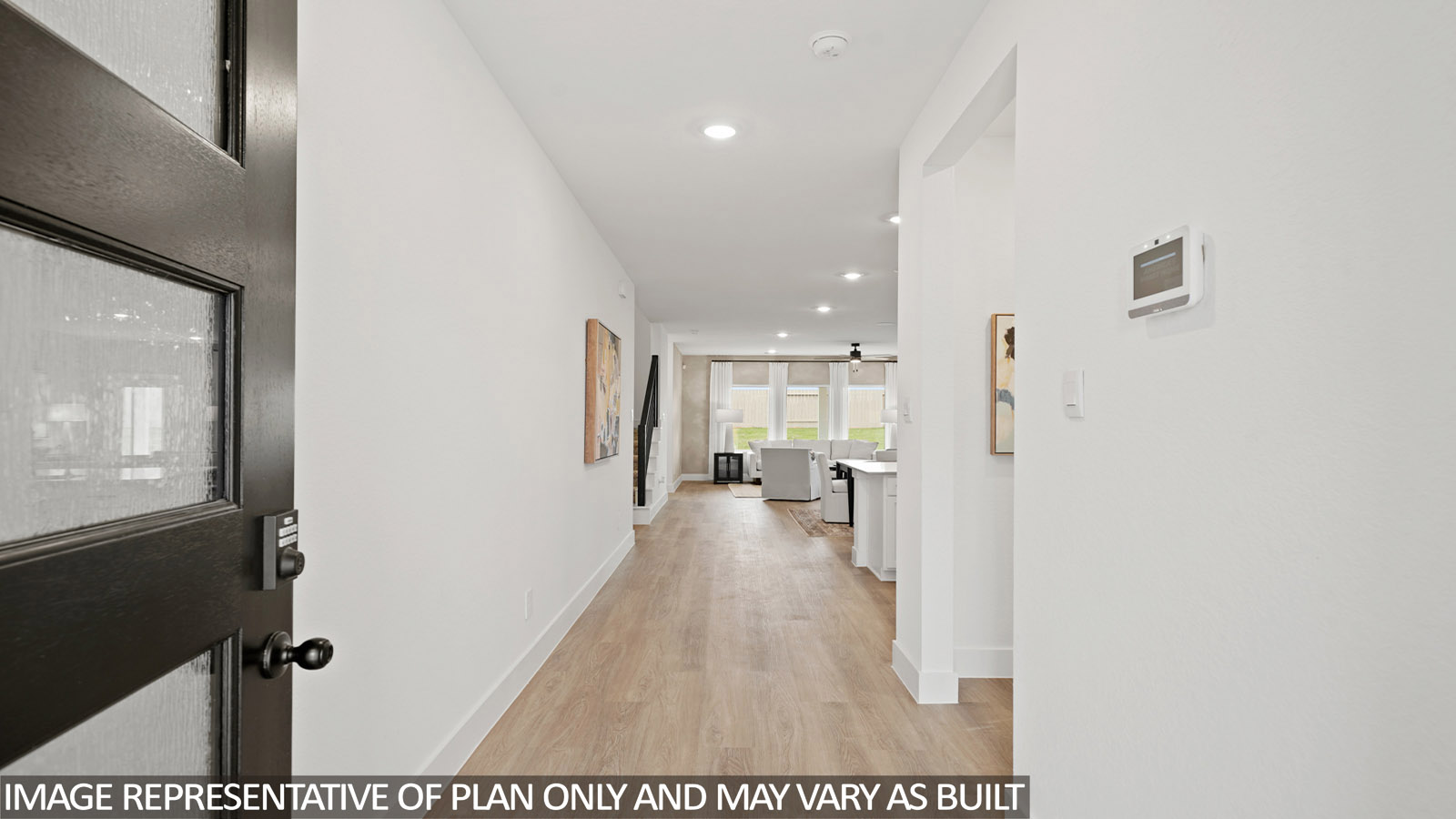 entryway with vinyl flooring