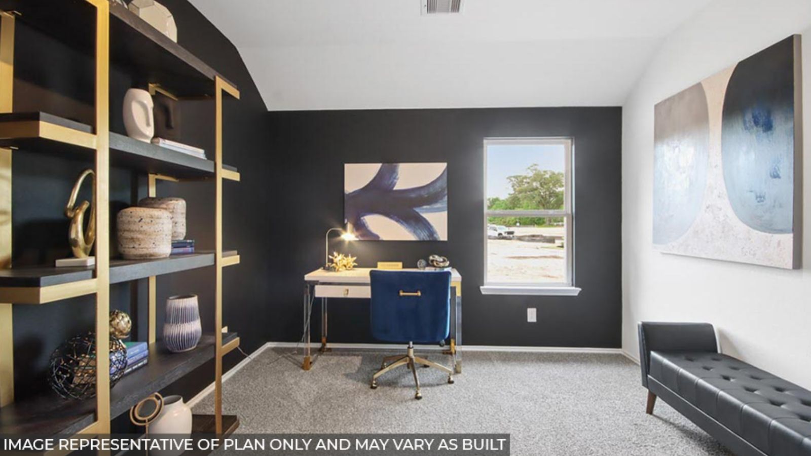 bedroom with carpet flooring