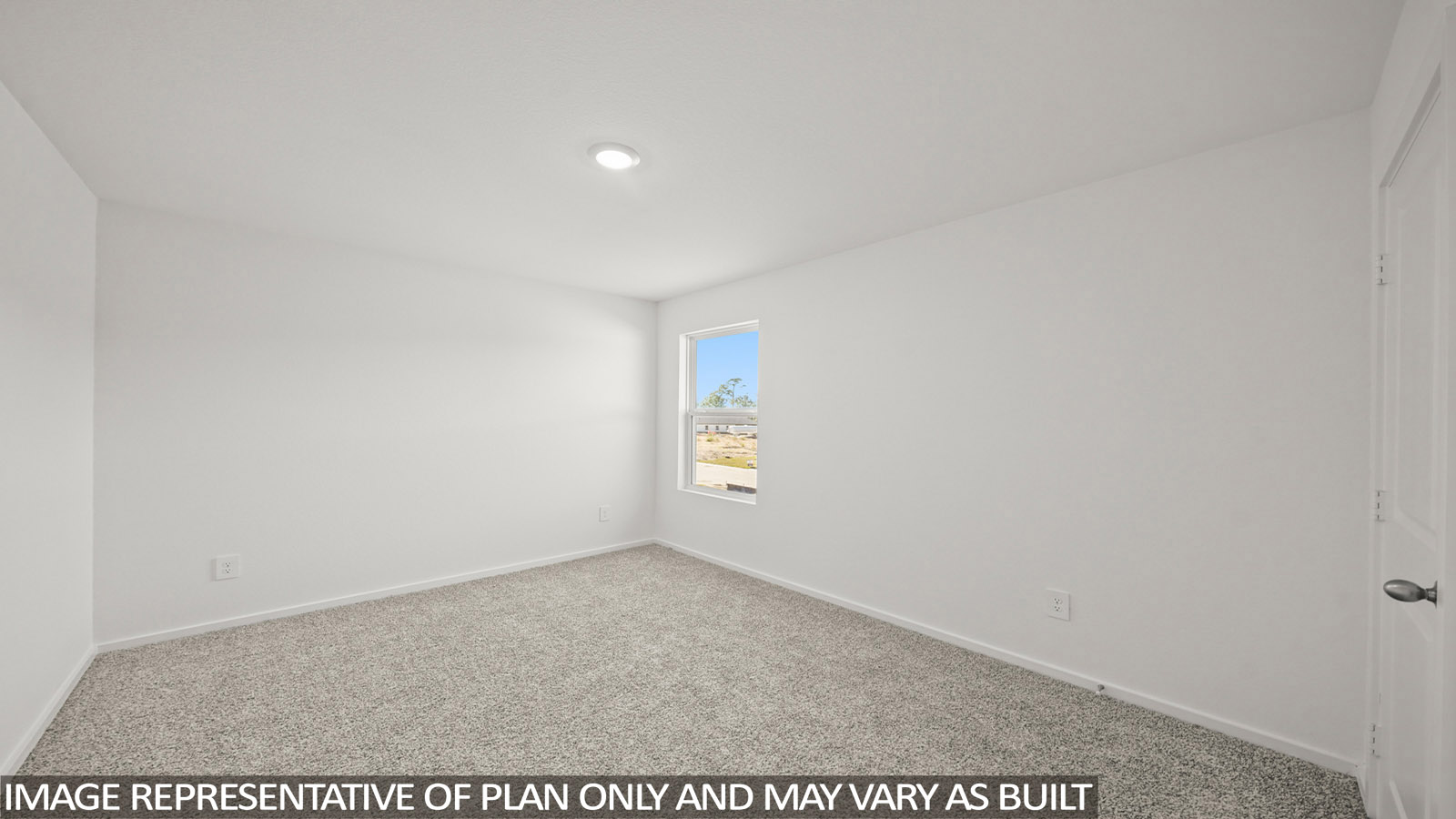 bedroom with carpet flooring