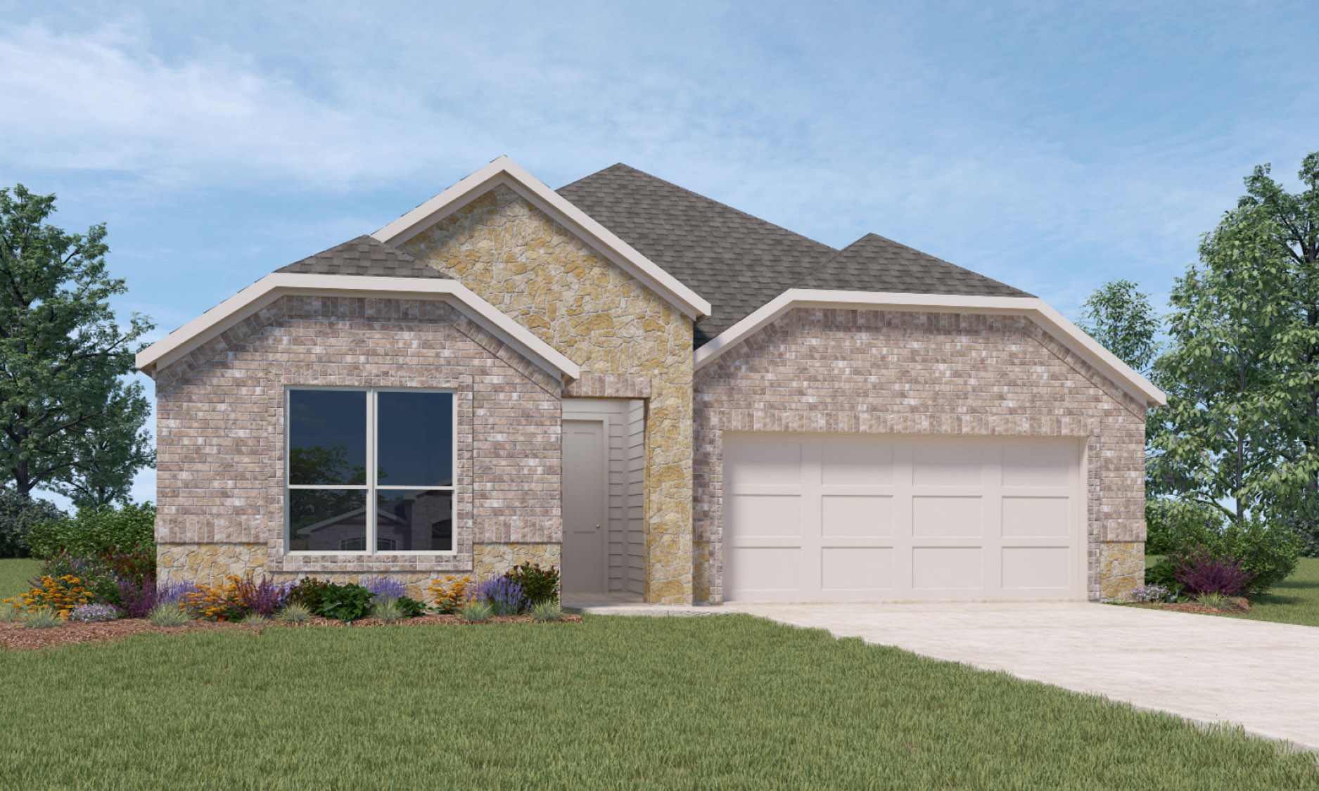 Floor Plan in Sunterra Katy, TX D.R. Horton