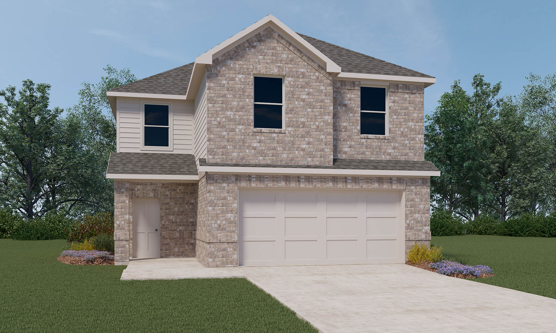 Floor Plan in Sunterra Katy, TX D.R. Horton