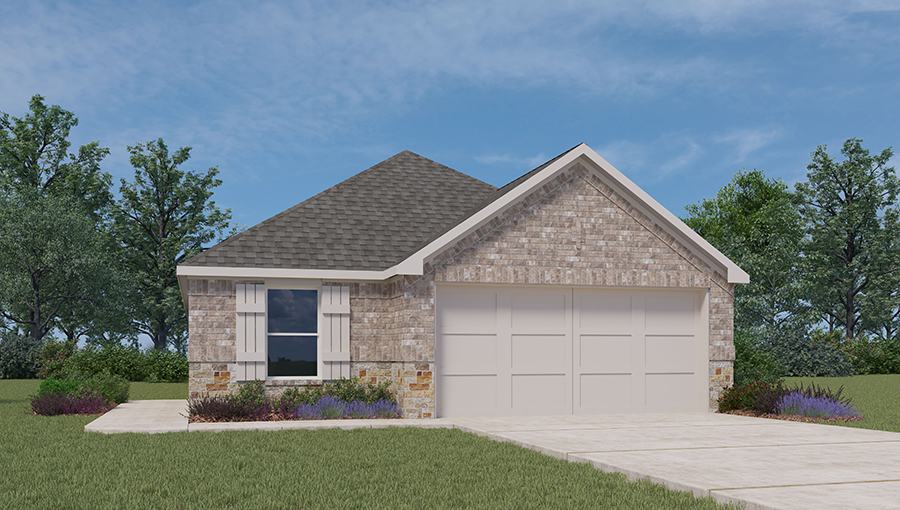Floor Plan in Sunterra Katy, TX D.R. Horton
