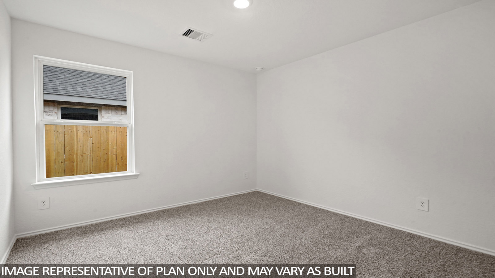 bedroom with Mohawk carpet flooring