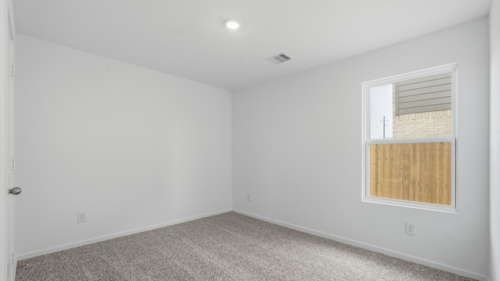 bedroom with Mohawk carpet flooring in Katy, TX