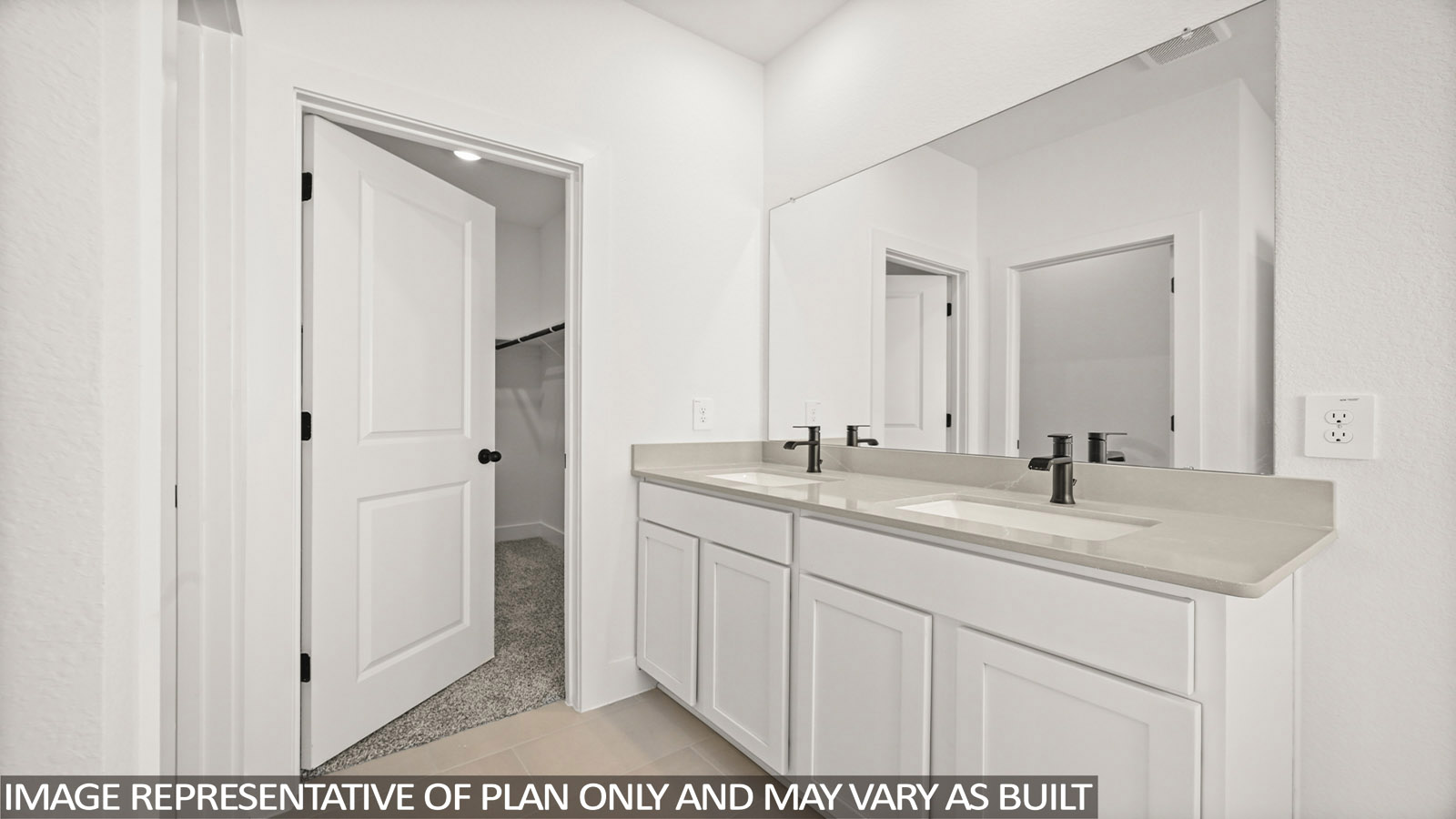 primary bathroom with seperate tub and shower