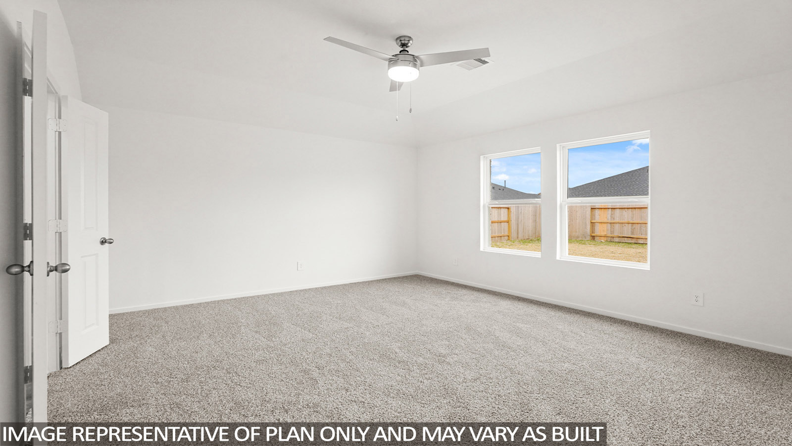 bedroom with carpet flooring