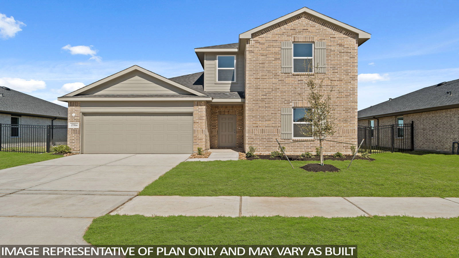 Rendering of E40M elevation A.