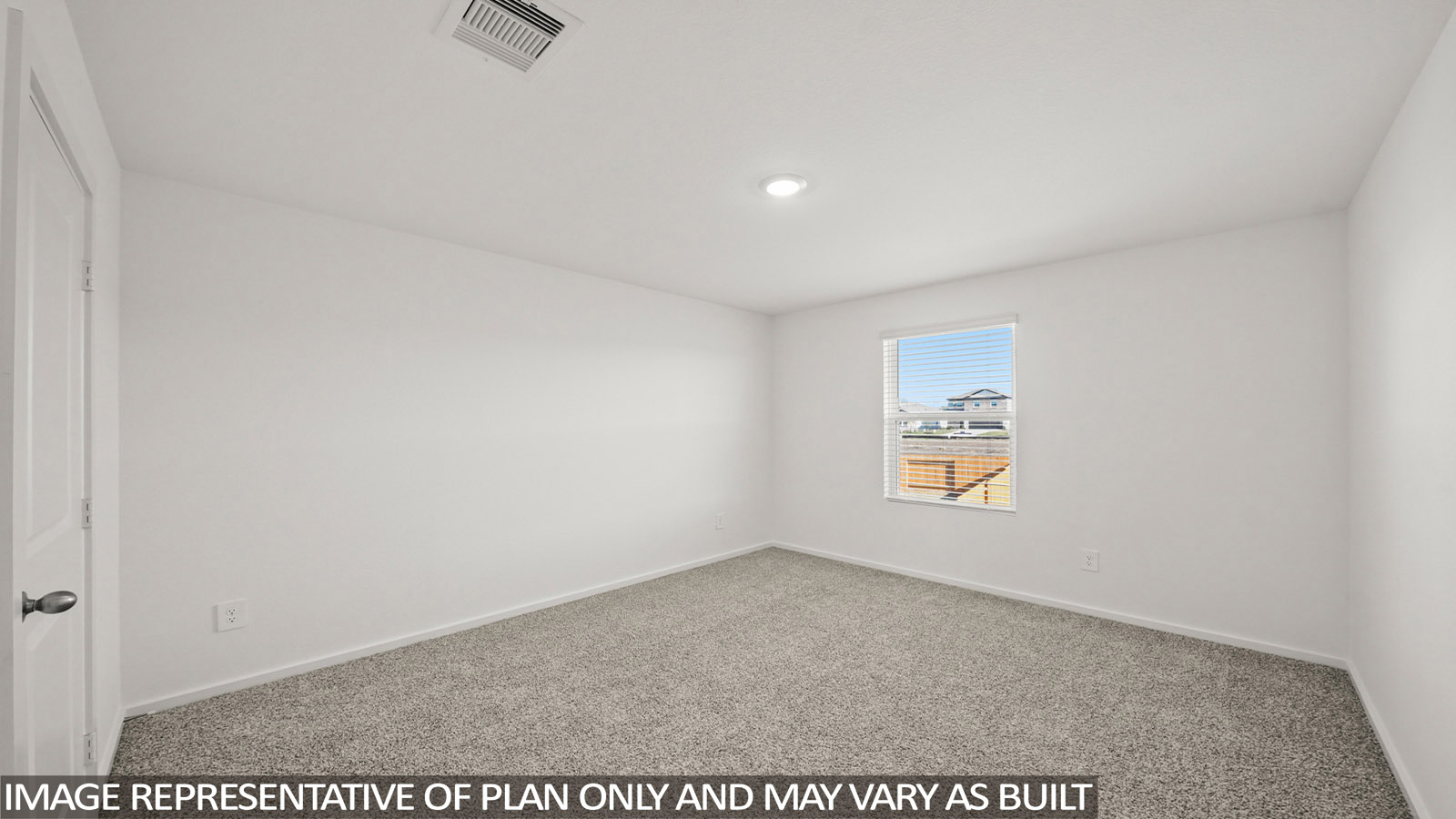 bedroom with carpet flooring