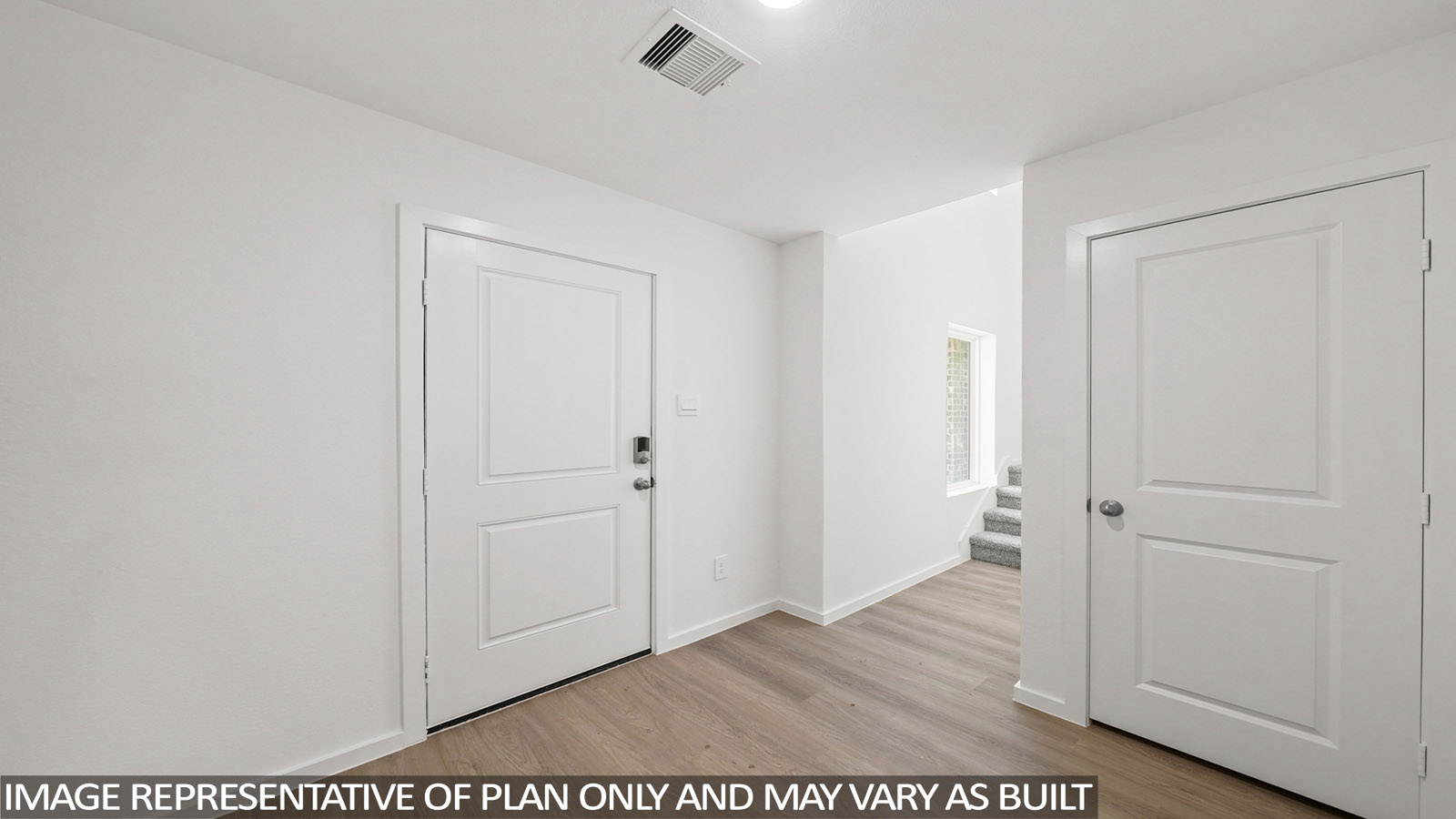 entryway with vinyl flooring