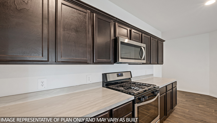 open concept living and dining area