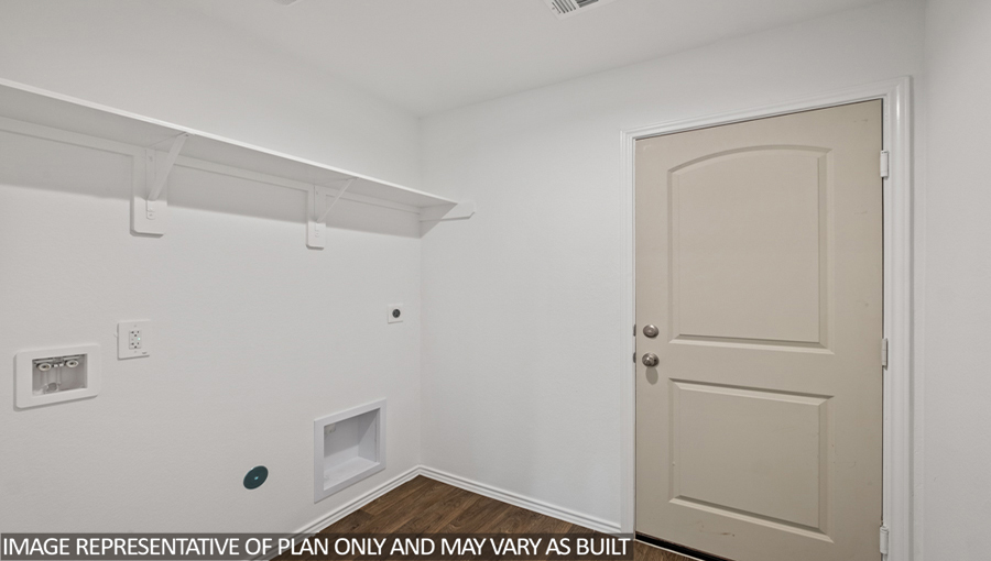Utility room with storage