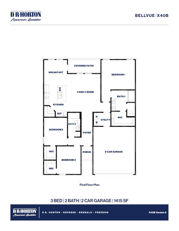 X40B Floor Plan