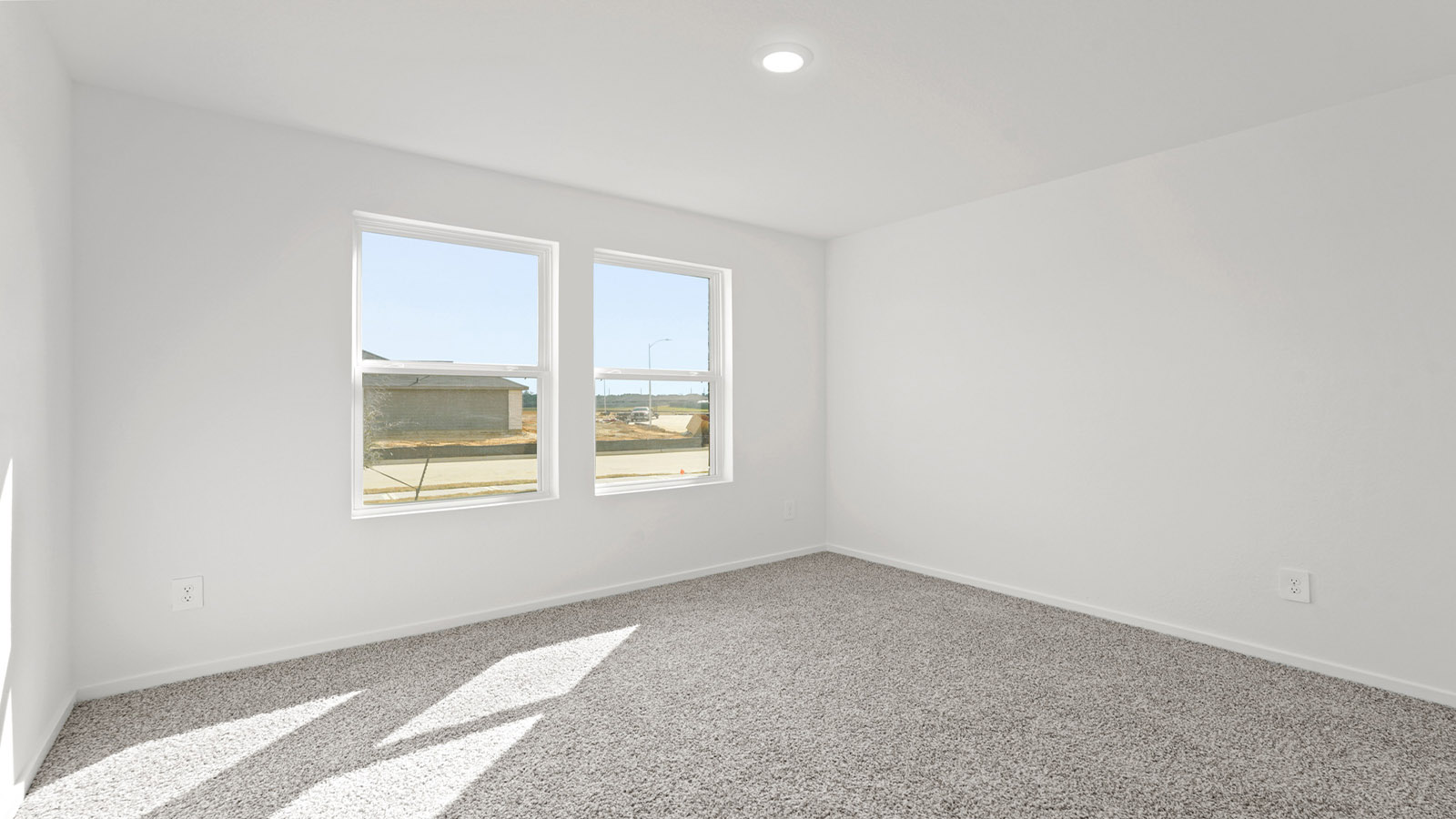 bedroom with carpet flooring