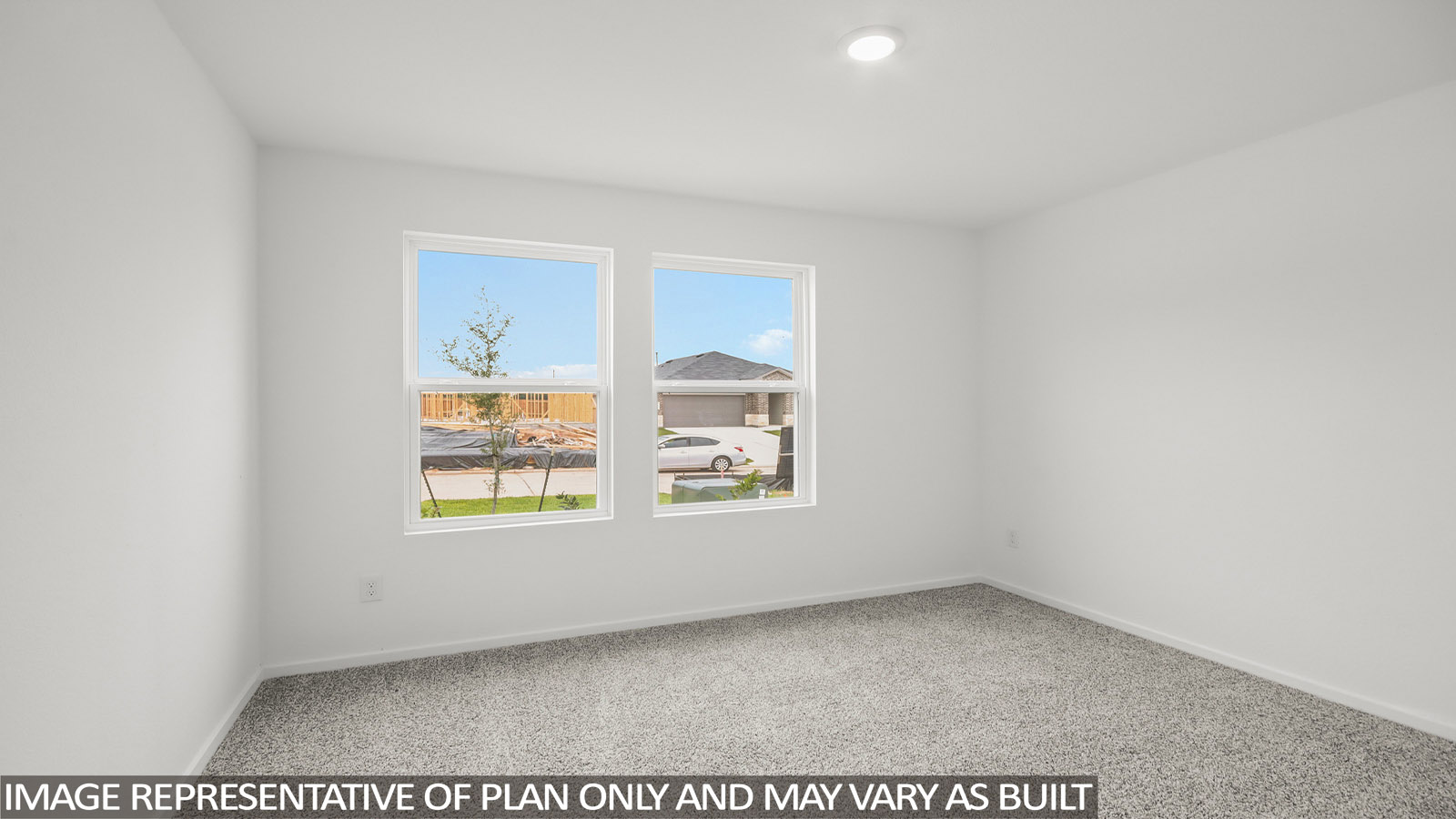 bedroom with carpet flooring