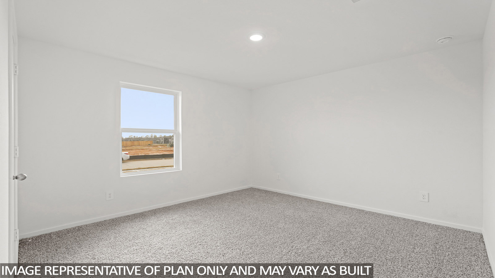 bedroom with carpet flooring