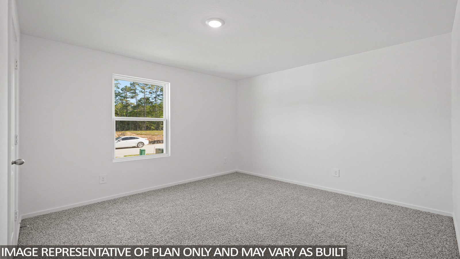 bedroom with carpet flooring