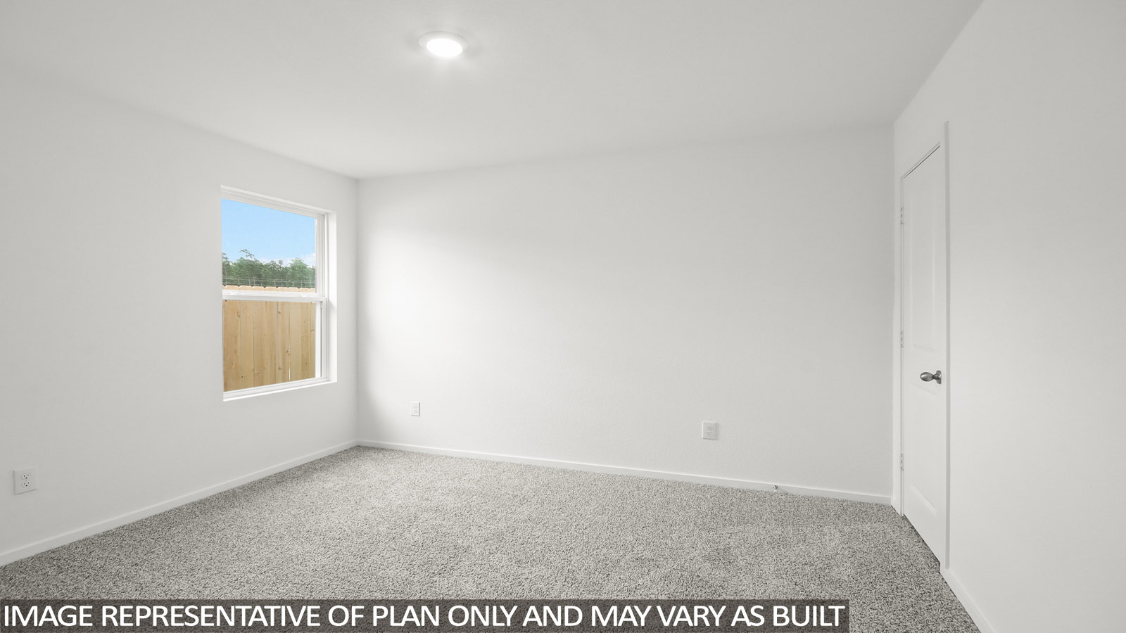 bedroom with carpet flooring
