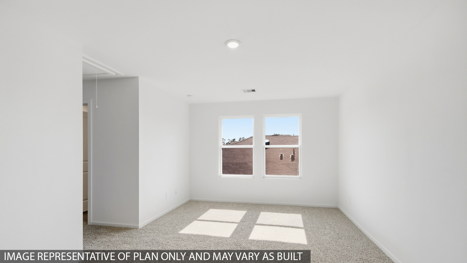 bedroom with carpet flooring