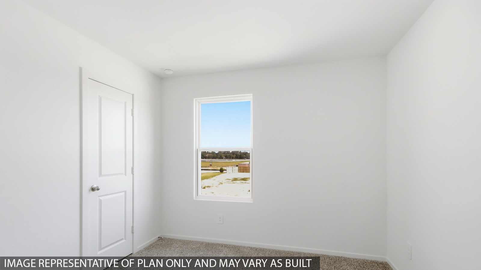 bedroom with carpet flooring