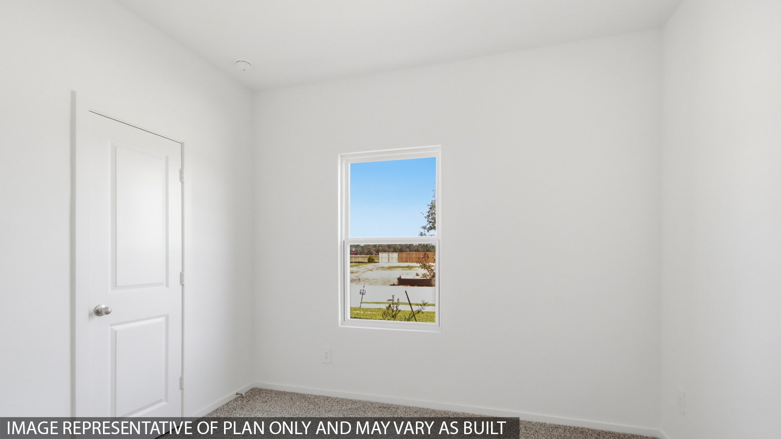 bedroom with carpet flooring