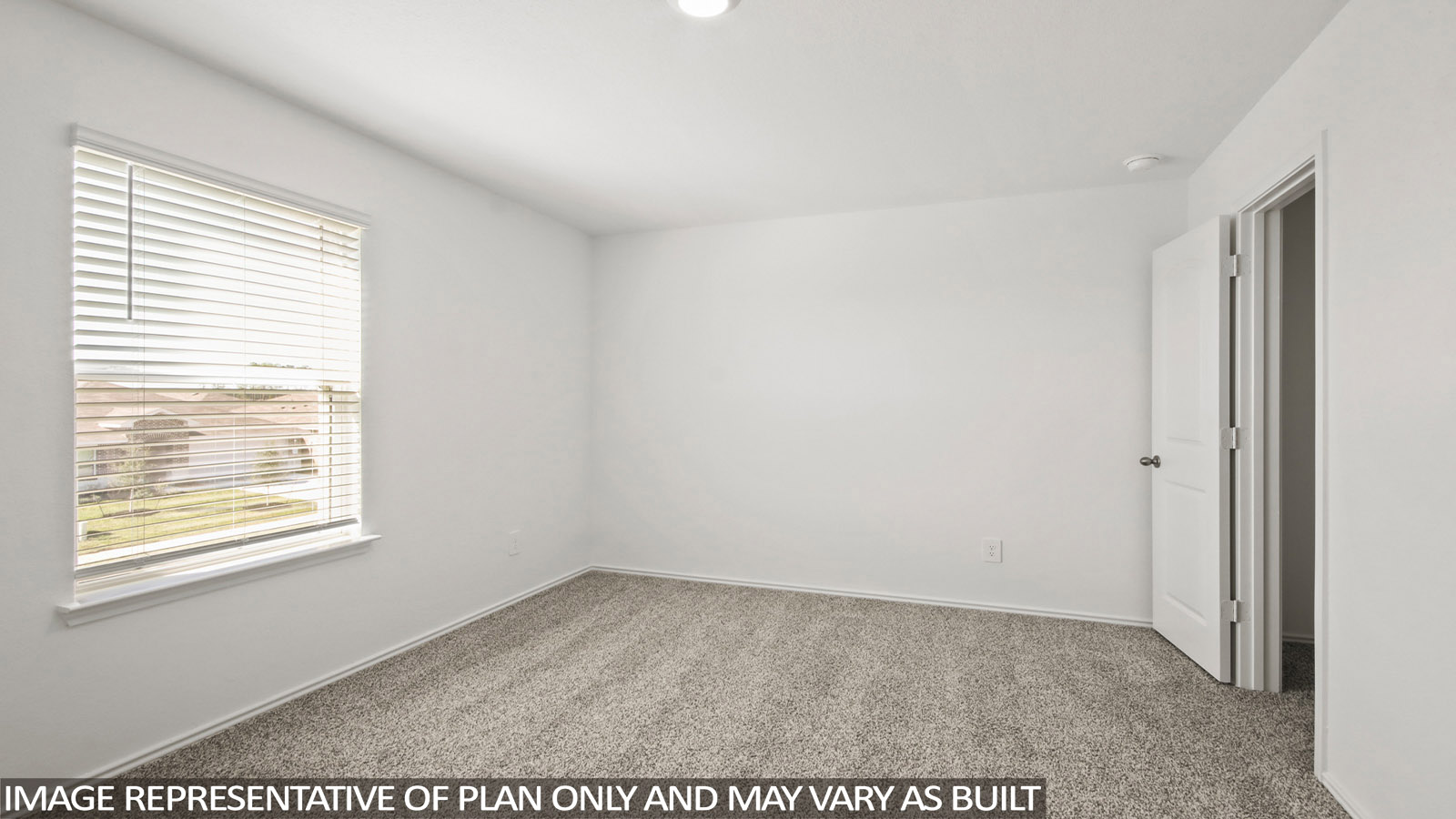 bedroom with carpet flooring