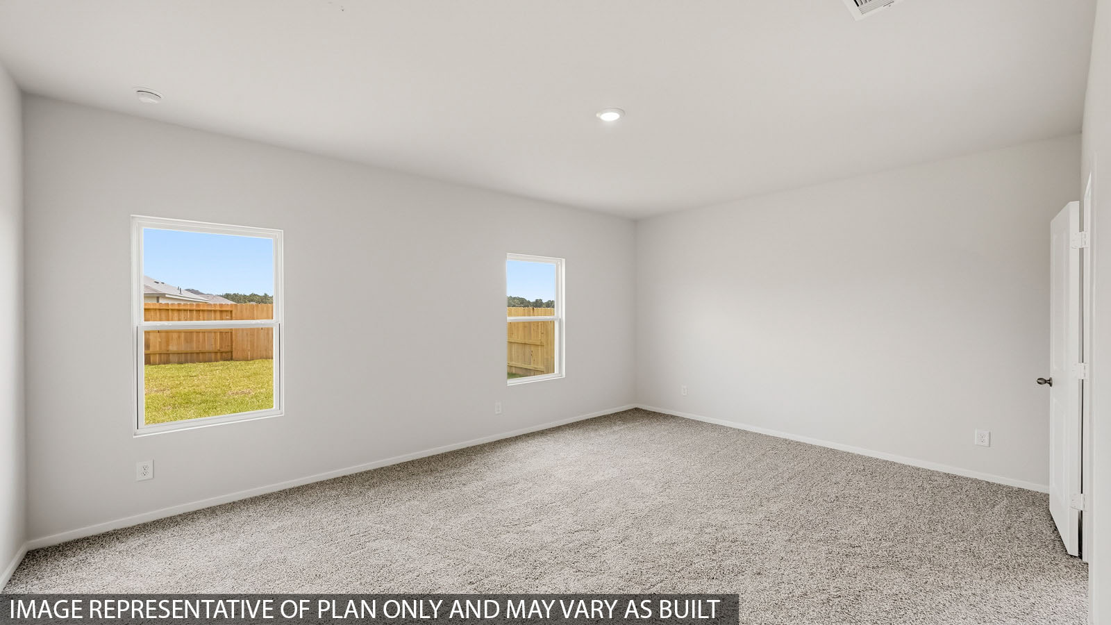 bedroom with carpet flooring
